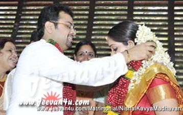 Nishal Kavyamadhavan Wedding Pictures